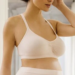 Cache Coeur Brassiere De Grossesse Et D'allaitement Sans Armatures Serenity