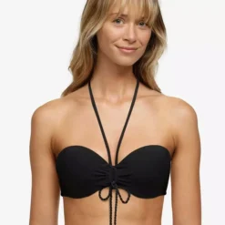 Haut De Maillot Bandeau Ă Coque Avec Bretelles Amovibles - Noir Chantelle Bain INSPIRE