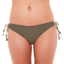 Culotte De Bain - Vert Brigitte Bardot Palmier PALMIER