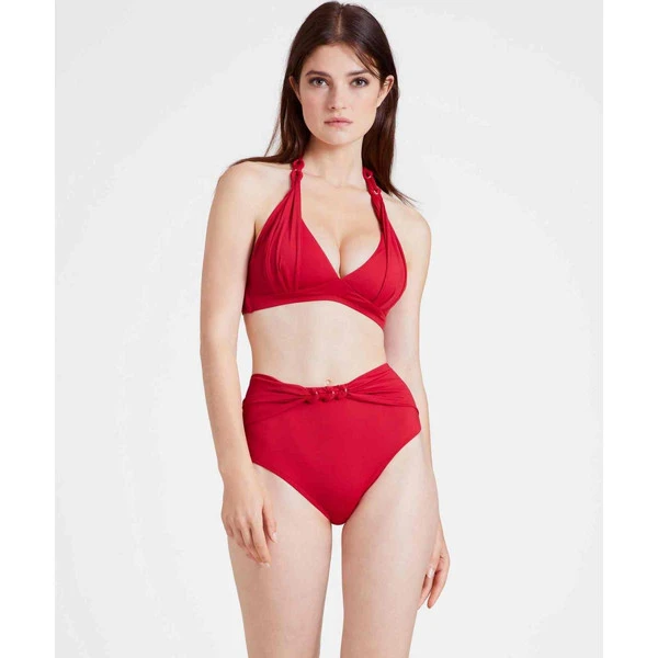Culotte De Bain Taille Haute Rouge Aubade Maillots Ocean Cruise OCEAN CRUISE – Image 4