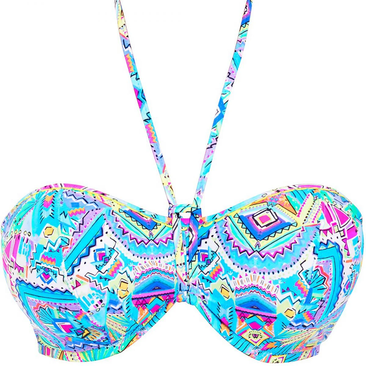 Haut De Maillot De Bain Bandeau à Armatures New Native – Image 4