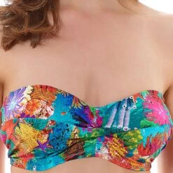 Haut De Maillot De Bain Bandeau à Armatures Under The Sea