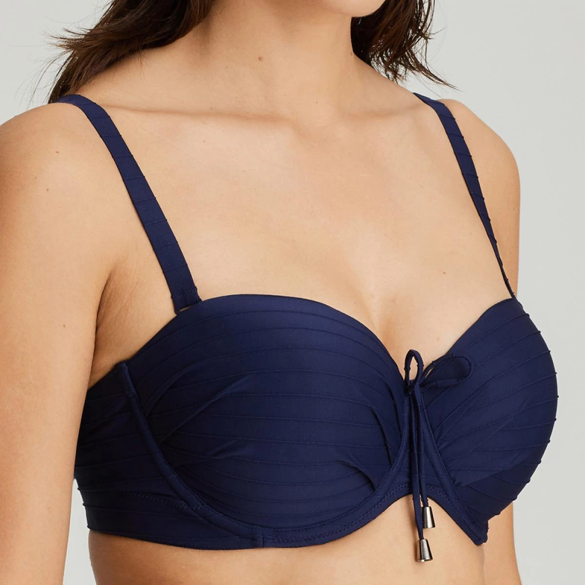 Haut De Maillot De Bain Bandeau Armatures Prima Donna Maillot SHERRY Bleu Saphir Sherry – Image 4