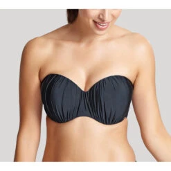 Haut De Maillot De Bain Bandeau Armatures Panache Maillot - Gris MARINA Marina