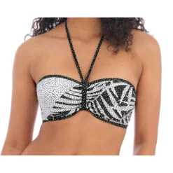 Haut De Maillot De Bain Bandeau Armatures Noir - Freya GEMINI PALM GEMINI PALM