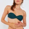Haut De Maillot De Bain Bandeau Vert Banana Moon Romeo Romeo