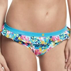 Culotte De Bain Latino - Bleue Cleo By Panache LULU