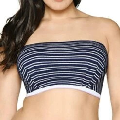 Soutien-gorge De Bain Bandeau Curvy Kate Maillot SAILOR GIRL Bleu Rayé Sailor Girl