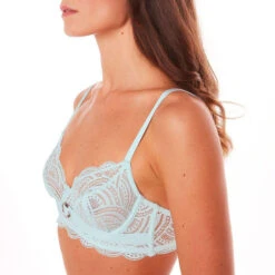 Soutien-gorge Emboitant Armatures Pomm Poire DEESSE Bleu DEESSE