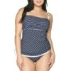 Tankini Balconnet Curvy Kate Maillot SAILOR GIRL Bleu Rayé Sailor Girl